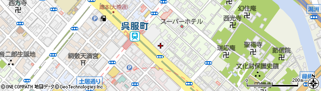 株式会社ミライト・ワン九州支店ソリューション事業部周辺の地図
