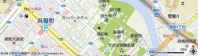 護聖院周辺の地図