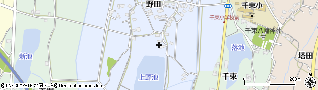 福岡県豊前市野田380周辺の地図