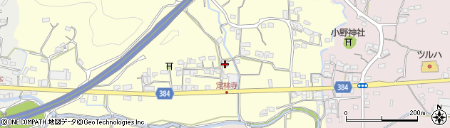 高知県南国市岡豊町定林寺208周辺の地図