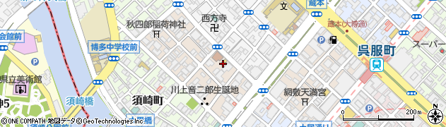 セブンイレブン博多奈良屋店周辺の地図