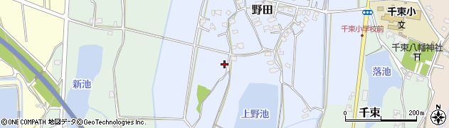 福岡県豊前市野田138周辺の地図