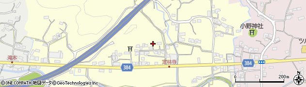 高知県南国市岡豊町定林寺203周辺の地図