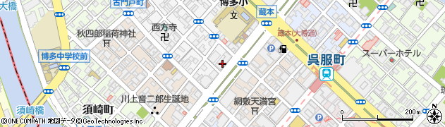 ヒロセ株式会社九州支店　橋梁部周辺の地図