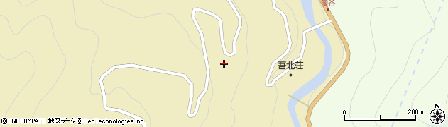 高知県いの町（吾川郡）下八川丁周辺の地図