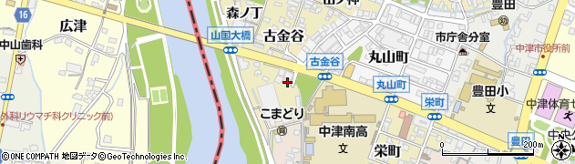 中津中央青果株式会社周辺の地図