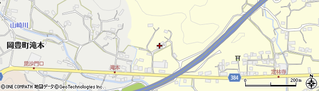 高知県南国市岡豊町定林寺29周辺の地図