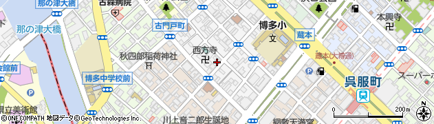 古渓庵周辺の地図