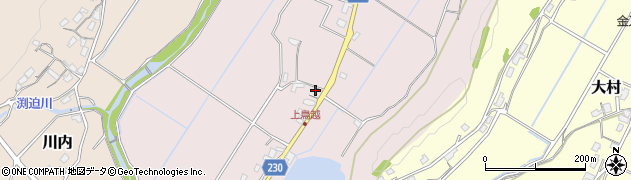 福岡県豊前市鳥越236周辺の地図