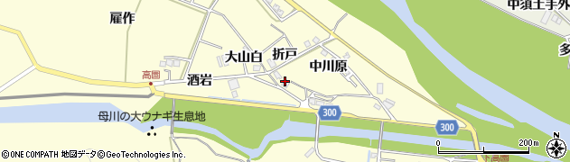 徳島県海部郡海陽町高園ケイ前周辺の地図
