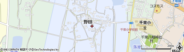 福岡県豊前市野田367周辺の地図