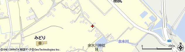 大分県中津市田尻487周辺の地図