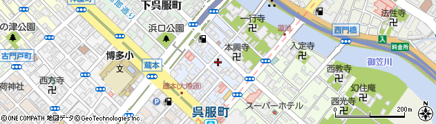 ダイヤミック株式会社　福岡支店周辺の地図