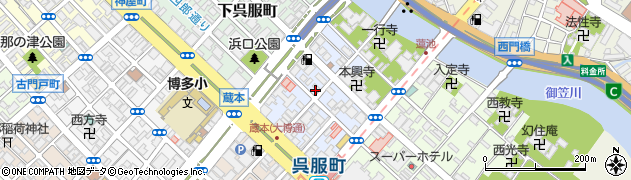 有限会社中国書店周辺の地図