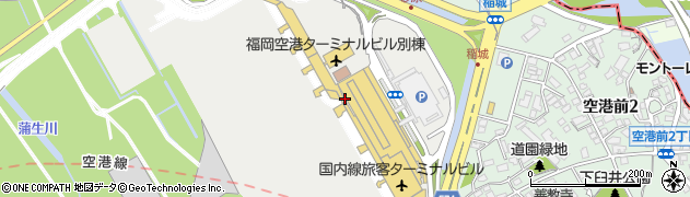 株式会社にしけい　福岡空港支社周辺の地図
