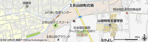高知県香美市土佐山田町山田1308周辺の地図
