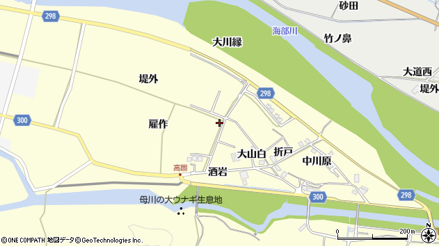 〒775-0303 徳島県海部郡海陽町高園の地図