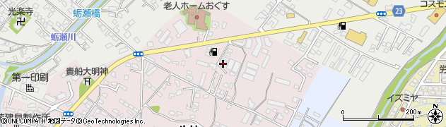 大分県中津市牛神27周辺の地図