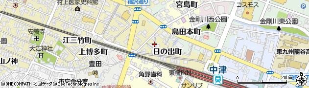 秋本理容店周辺の地図