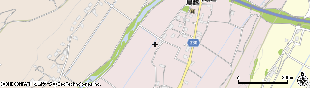 福岡県豊前市鳥越207周辺の地図