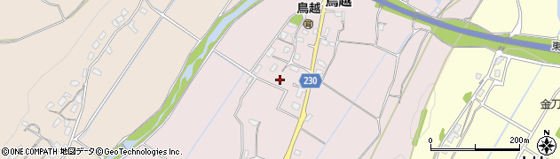 福岡県豊前市鳥越431周辺の地図