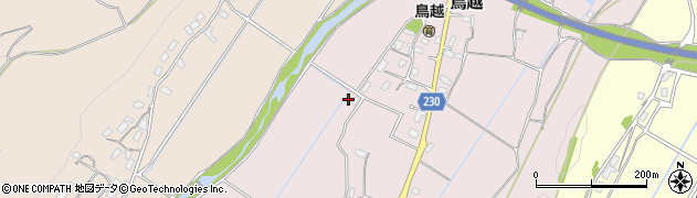 福岡県豊前市鳥越424周辺の地図