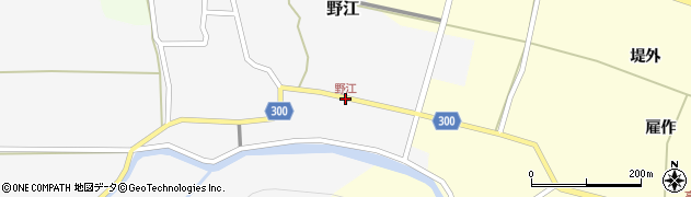 野江周辺の地図