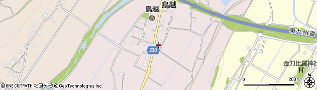 福岡県豊前市鳥越510周辺の地図