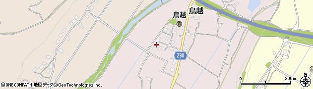 福岡県豊前市鳥越440周辺の地図