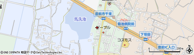 福岡県豊前市千束97周辺の地図