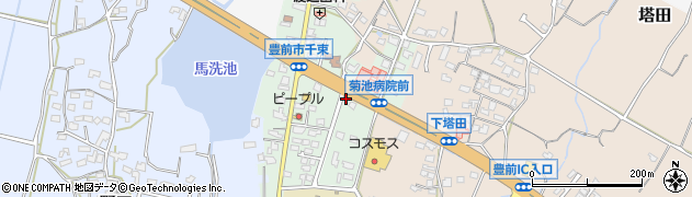 福岡県豊前市千束135周辺の地図