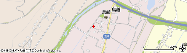 福岡県豊前市鳥越442周辺の地図
