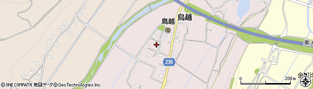 福岡県豊前市鳥越445周辺の地図