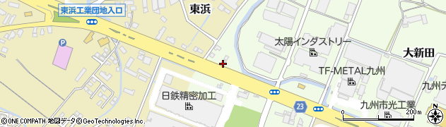 株式会社綜合リース中津周辺の地図