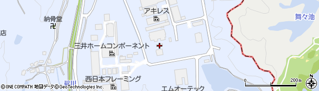 鶴原液化ガス有限会社　平恒工場周辺の地図