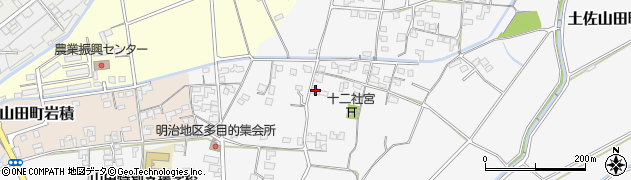 高知県香美市土佐山田町山田1522周辺の地図