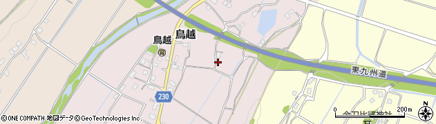 福岡県豊前市鳥越570周辺の地図