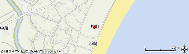 徳島県海陽町（海部郡）大里（片山）周辺の地図
