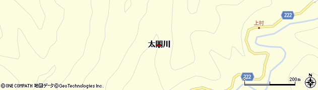 和歌山県すさみ町（西牟婁郡）太間川周辺の地図