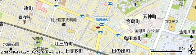 ヘアーデザイン＆エステティックＴ―ＢＯＸ中津店周辺の地図