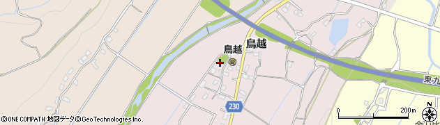 福岡県豊前市鳥越453周辺の地図