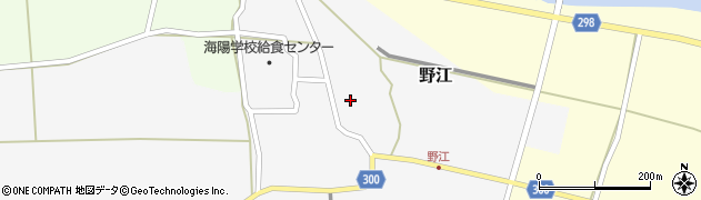 徳島県海陽町（海部郡）野江（小路）周辺の地図