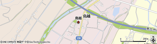 福岡県豊前市鳥越457-1周辺の地図