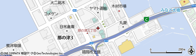 福岡倉庫株式会社　引越センター周辺の地図