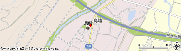 福岡県豊前市鳥越525周辺の地図