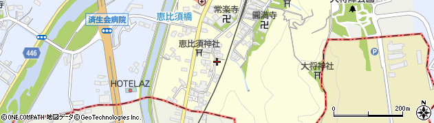 福岡県飯塚市天道517周辺の地図