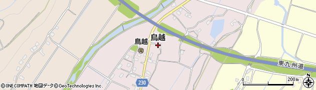 福岡県豊前市鳥越522周辺の地図