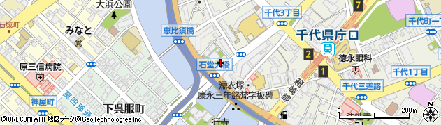 千代三和公園周辺の地図