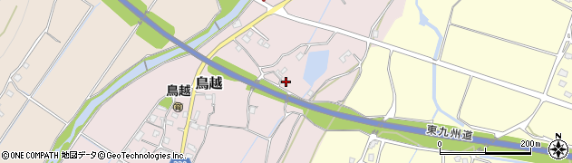 福岡県豊前市鳥越587周辺の地図