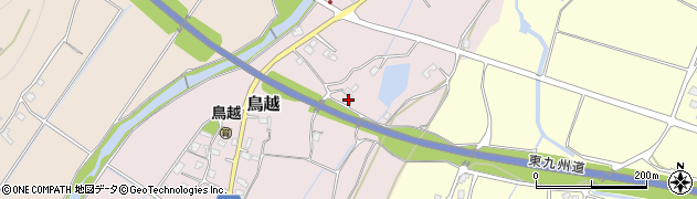 福岡県豊前市鳥越585周辺の地図